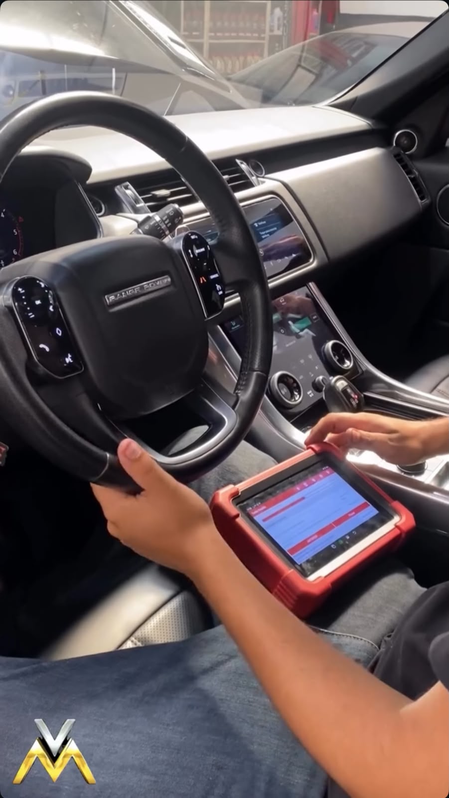 Diagnóstico eletrônico em Range Rover